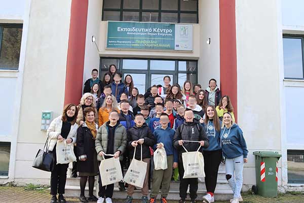 Εκπαιδευτική επίσκεψη του 1ου Γυμνασίου Φλώρινας στο Εκπαιδευτικό Κέντρο ΑΠΕ στον Φιλώτα