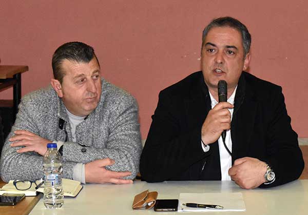 Γιάννης Κοκκαλιάρης στην Ακρινή: «Είμαστε εδώ για να σας ενημερώσουμε και να ακούσουμε τους προβληματισμούς σας»