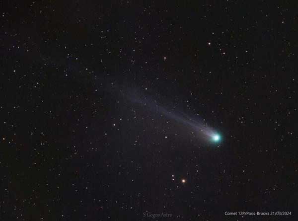 Ένας κομήτης που μας επισκέπτεται κάθε 72 χρόνια! – Μια υπέροχη αστροφωτογραφία από τον Σάκη Γκόγκο