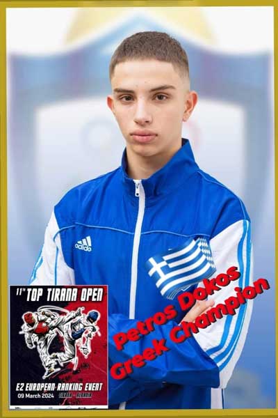 Ο Πέτρος Δόκος στο 11th Top Tirana Open E2 ranking event