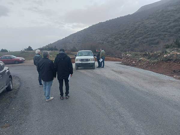 Εξόρμηση του Συνδικάτου Οικοδόμων στους εργαζόμενους του εργοταξίου στο Βέρμιο με αφορμή το εργατικό “ατύχημα”