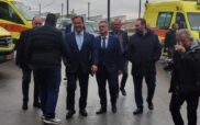 Επίσκεψη του υπουργού υγείας Άδωνι Γεωργιάδη στο νοσοκομείο Φλώρινας και στον τομέα ΕΚΑΒ Φλώρινας