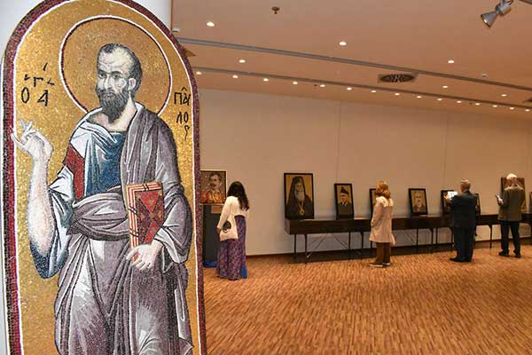 Εγκαίνια της έκθεσης ψηφιδωτών της Γκέκα Πασαλίδου Βαρβάρας με τίτλο «Εντελέχεια»