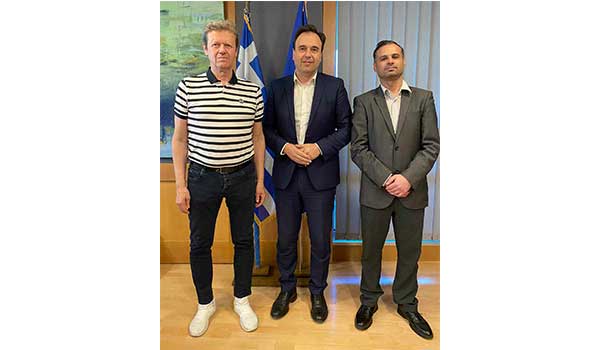 Συνάντηση της Ένωσης Συντακτών Επαρχιακού Τύπου με τον Υπουργό Ψηφιακής Διακυβέρνησης Δημήτρη Παπαστεργίου