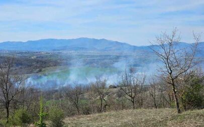 Αρκετές πυρκαγιές στο Βόιο σε καλλιέργειες
