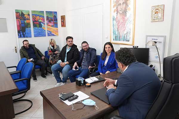 Ν.Ε. ΠΑΣΟΚ – Κινήματος Αλλαγής Κοζάνης: Επίσκεψη σε Μποδοσάκειο και Μαμάτσειο Νοσοκομείο