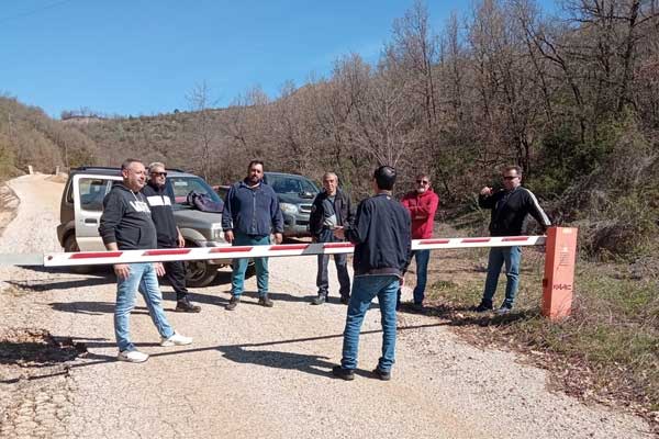 Διαμαρτυρία στη ΛΑΡΚΟ Ιεροπηγής Καστοριάς