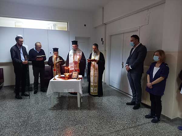 Τελέστηκε η ακολουθία του Ιερού Ευχελαίου στο Μαμάτσειο