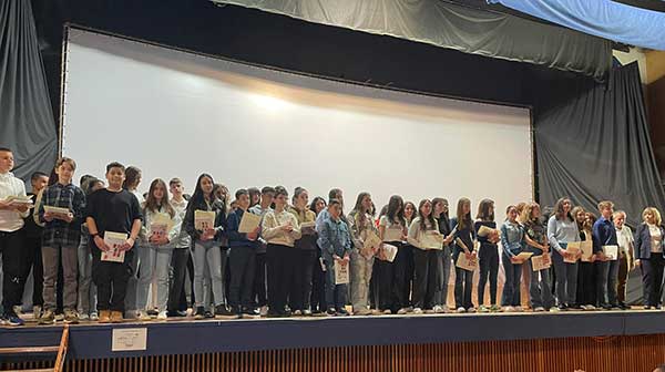 Κοζάνη: Βράβευση μαθητών που διακρίθηκαν στους διαγωνισμούς της Ε.Μ.Ε.