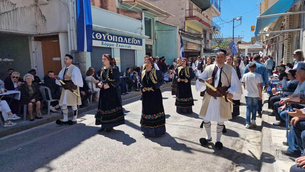 O Σύλλογος Σαμαριναίων Κοζάνης “Η Αγία Παρασκευή ” στις εκδηλώσεις για την έξοδο του Μεσολογγίου