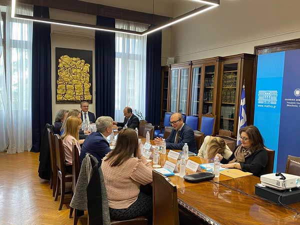 Στο Διοικητήριο η 1η Συνάντηση Εθνικών Αρχών της Νοτιοανατολικής Ευρώπης για τους Ευρωπαϊκούς Ομίλους Εδαφικής Συνεργασίας