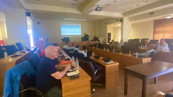 Σύσκεψη Πυροσβεστικής Υπηρεσίας Νομού Κοζάνης και εμπλεκόμενων φορέων για τις δασικές πυρκαγιές