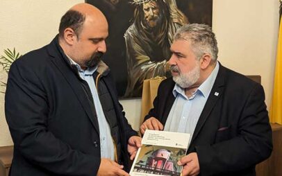 Το δήμαρχο Εορδαίας επισκέφθηκε ο υφυπουργός Κλιματικής Κρίσης & Πολιτικής Προστασίας Χρήστος Τριαντόπουλος