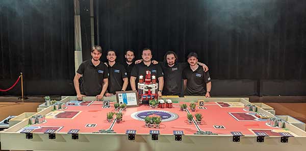 Η Φοιτητική Ομάδα Hyperion Robotics Πανεπιστημίου Δυτικής Μακεδονίας απέσπασε το βραβείο “Team Prize” στον Ευρωπαϊκό Διαγωνισμό Ρομποτικής Eurobot 2024