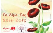 Εθελοντική αιμοδοσία την Τετάρτη 29 Μαΐου στην Καισαρειά