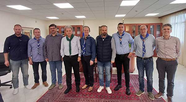 Γιώργος Αμανατίδης: Συνάντηση με τους εκπροσώπους της Περιφερειακής Εφορείας Προσκόπων Δυτικής Μακεδονίας και της Ένωσης Παλαιών Προσκόπων
