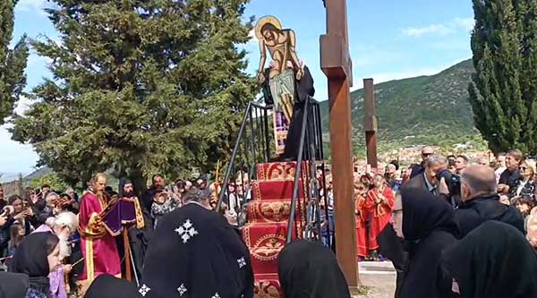 Η Αποκαθήλωση του Εσταυρωμένου στο Δρυόβουνο