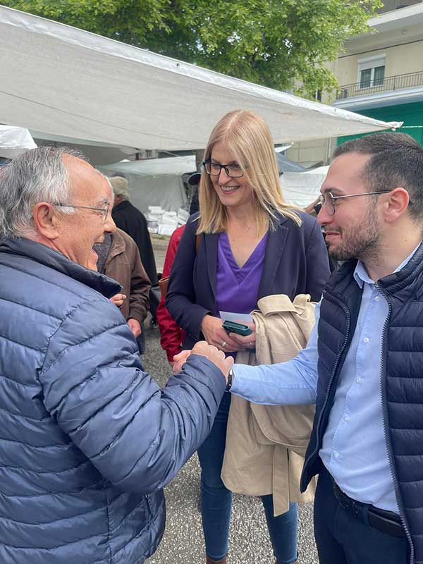 Στην Κοζάνη η υποψήφια Ευρωβουλευτής του ΣΥΡΙΖΑ-ΠΣ Δώρα Αυγέρη