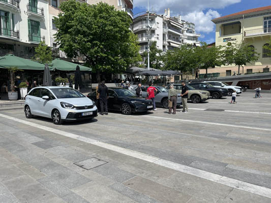 Τα νέα μοντέλα HONDA & MITSUBISHI στην κεντρική πλατεία της Κοζάνης