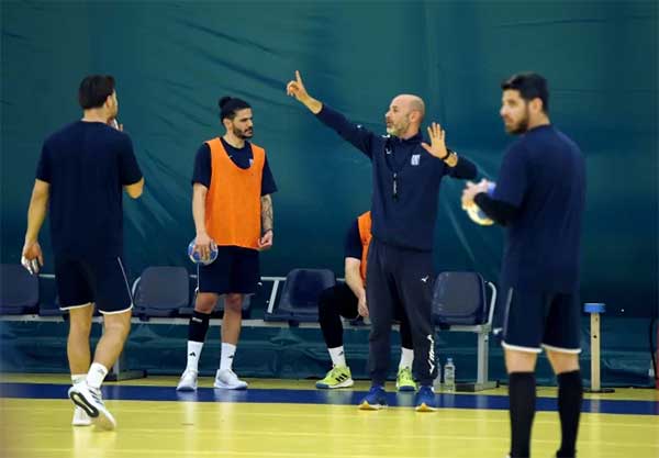 Πάσχα στην Κοζάνη για την εθνική ομάδα χάντμπολ ανδρών