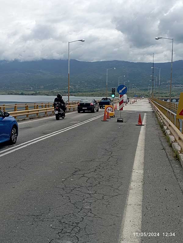 Χάρις Γκοβεδάρος: Παράκληση στους οδηγούς για τήρηση του ορίου ταχύτητας και της απόστασης των βαρέων οχημάτων στην Υψηλή Γέφυρα Σερβίων
