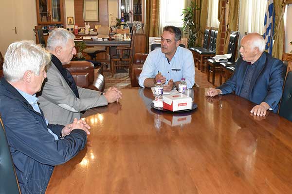 Επίσκεψη στον Δήμαρχο Κοζάνης από τον υποψήφιο ευρωβουλευτή της Νέας Αριστεράς Στέλιο Κούλογλου
