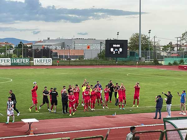 ΠΑΕ ΦΣ Κοζάνη – ΠΑΕ ΠΑΟΚ Β’: 3-1 (Τελικό)