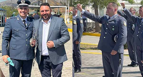 Χαραλάμπος Καρπούζος: Ο αγαπημένος μου φίλος Άκης Μαργέτας ορκίστηκε Αξιωματικός της Ελληνικής Αστυνομίας