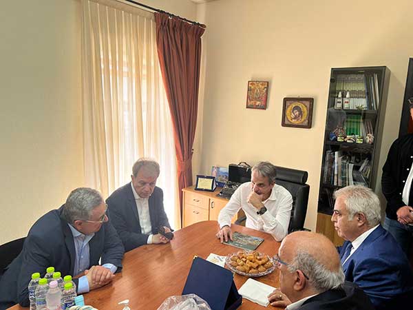 Ο Μανώλης Στεργίου για την επίσκεψη του Πρωθυπουργού Κ. Μητσοτάκη στο Βελβεντό