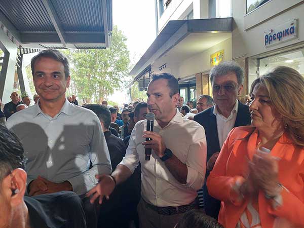 Τις προτεραιότητες και τις ανάγκες του Δήμου Καστοριάς έθεσε ο Δήμαρχος Γιάννης Κορεντσίδης στον Πρωθυπουργό Κυριάκο Μητσοτάκη