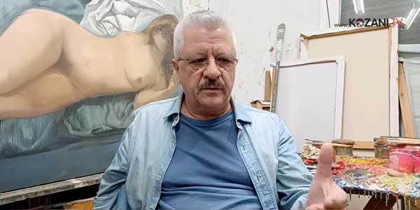 Ο ζωγράφος Κώστας Ντιός μιλά στο kozani.tv για την έλλειψη εκθεσιακού χώρου τέχνης στην Κοζάνη: “Εισπράξαμε ψευδεπίγραφες υποσχέσεις από τους τοπικούς άρχοντες, δεν υπάρχει πολιτική βούληση διαχρονικά. Είμαι απαισιόδοξος”… (video)