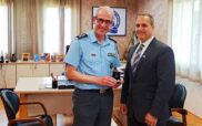 Εθιμοτυπική επίσκεψη του Γενικού Πρόξενου των Η.Π.Α., στο Γενικό Περιφερειακό Αστυνομικό Διευθυντή Δυτικής Μακεδονίας, στο Αστυνομικό Μέγαρο Κοζάνης