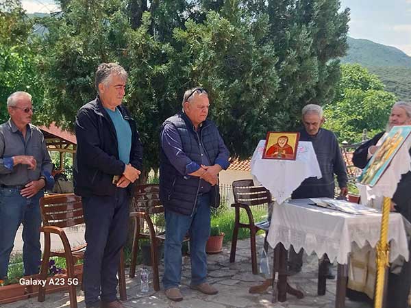 Ο Αντιδήμαρχος Ελίμειας – Αιανής Ζήσης Στημονιάρης στο Ρύμνιο, για τα 29 χρόνια από τον μεγάλο σεισμό του 1995