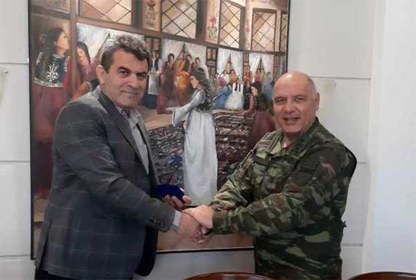Ο Διοικητής της 1ης Στρατιάς στον Αντιπεριφερειάρχη Καστοριάς