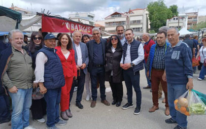 Επίσκεψη του υποψήφιου ευρωβουλευτή του ΣΥΡΙΖΑ ΠΣ Γιώργου Τσίπρα στην Κοζάνη και στην Πτολεμαΐδα