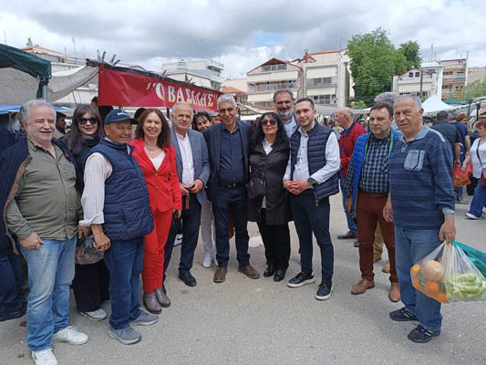 Επίσκεψη του υποψήφιου ευρωβουλευτή του ΣΥΡΙΖΑ ΠΣ Γιώργου Τσίπρα στην Κοζάνη και στην Πτολεμαΐδα