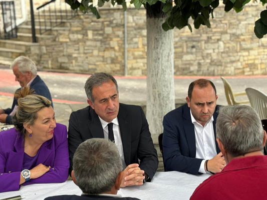 Περιοδεία του ΥΜΑΘ Στάθη Κωνσταντινίδη στην Π.Ε. Καστοριάς