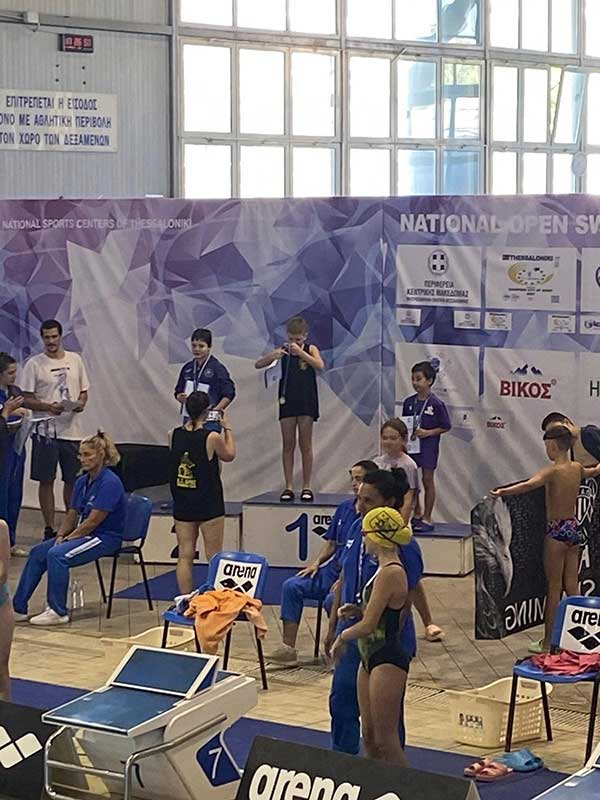 Με 26 μετάλλια επέστρεψε η Κολυμβητική Ένωση Κοζάνης από τους θερινούς αγώνες προαγωνιστικών κατηγοριών και Μίνι