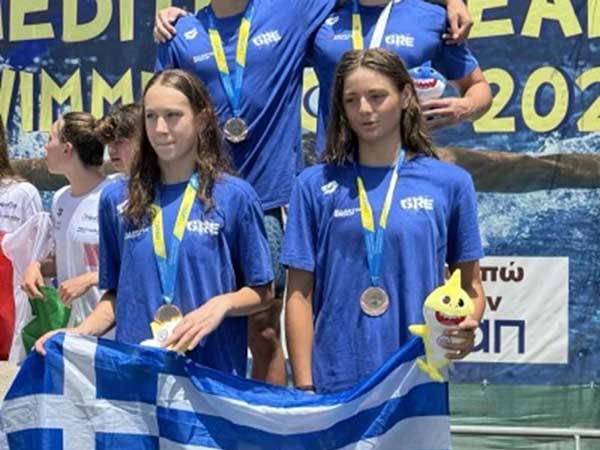 Χάλκινο μετάλλιο για την Εθνική στο Μεσογειακό Κύπελλο με τη συμμετοχή της αθλήτριας της Κολυμβητικής Ένωσης Κοζάνης Σοφίας Καραγιαννάκη