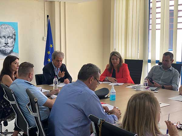 Σύσκεψη στην Περιφέρεια Δυτικής Μακεδονίας για τη Σχολή Αστυφυλάκων Καστοριάς
