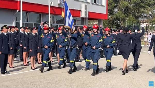 Τελετή Ορκωμοσίας – αποφοίτησης 89ης σειράς 99 δοκίμων Πυροσβεστών της σχολής Πτολεμαΐδας (video)