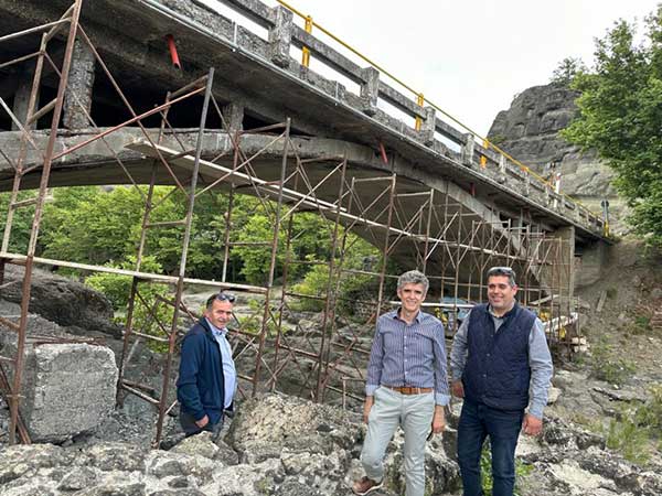 Ξεκίνησαν οι εργασίες συντήρησης στη Γέφυρα του Βενέτικου