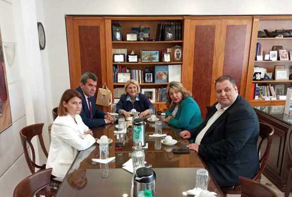 H Υφυπουργός Μετανάστευσης και Ασύλου Σοφία Βούλτεψη στην Περιφερειακή Ενότητα Καστοριάς