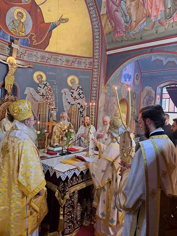 Λαμπρή η πανήγυρις της Αγίας Κυριακής στα Σέρβια
