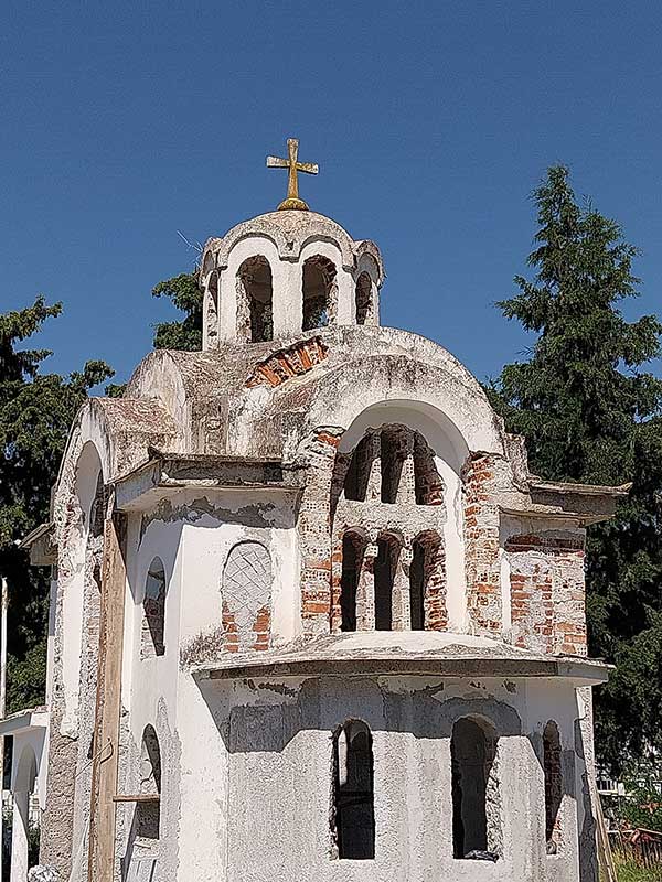 Προχωράνε οι εργασίες ανακαίνισης του Ιερού Κοιμητηριακού Ναού Αρχάγγελου Μιχαήλ Ρυακίου