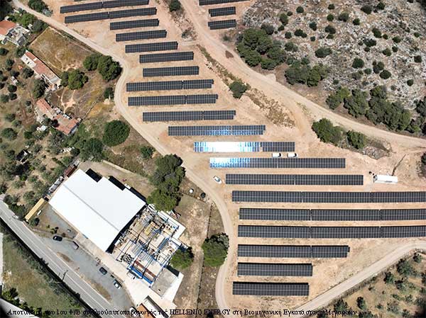 HELLENiQ ENERGΥ: Δημιουργία του πρώτου Φ/Β σταθμού αυτοπαραγωγής σε βιομηχανική της εγκατάσταση