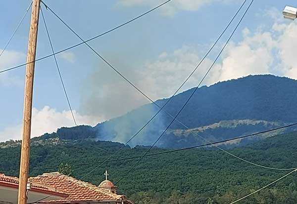 Δύο συλλήψεις για την φωτιά μεταξύ Βλάστης και Σισανίου