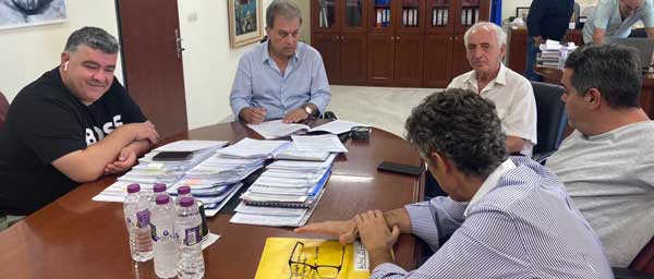 Υπογραφή σύμβασης για την εκτέλεση του έργου «Επισκευή στέγης και λοιπές διαμορφώσεις κτιρίου εργοταξίου Πενταλόφου Κοζάνης, της Δ.Τ.Υ./Π.Δ.Μ.»