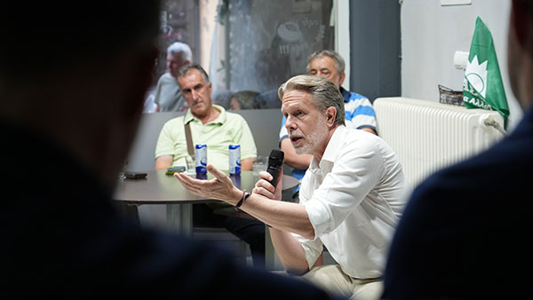 Ο Παύλος Γερουλάνος για την επίσκεψή του στην Κοζάνη