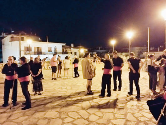 Γύρισμα μικρού μήκους ταινίας στην πλατεία της Σκρκας